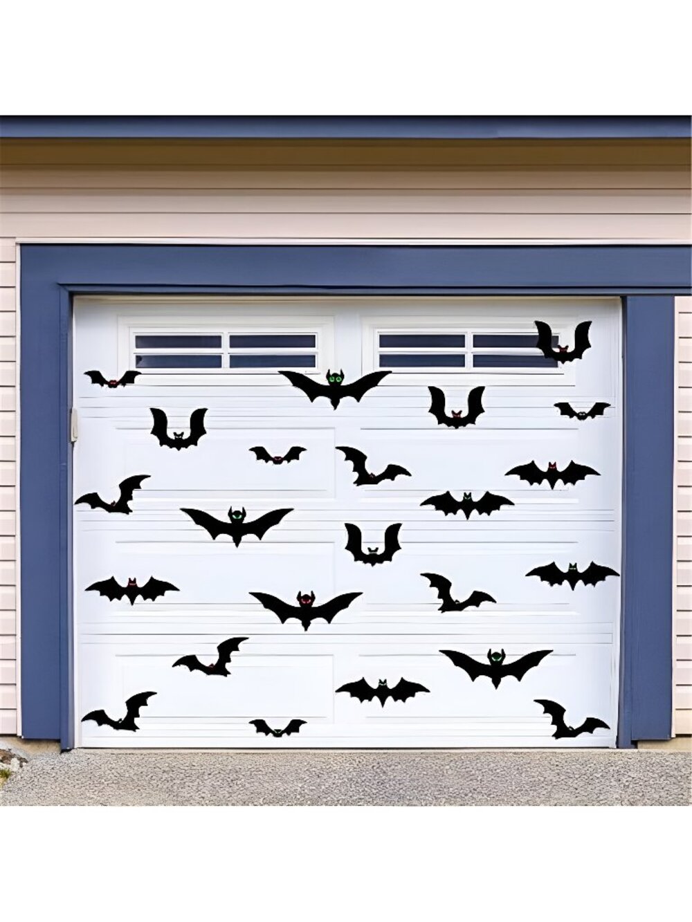 Magnetic Bats Halloween Garage Door Decorations, 23 PCS